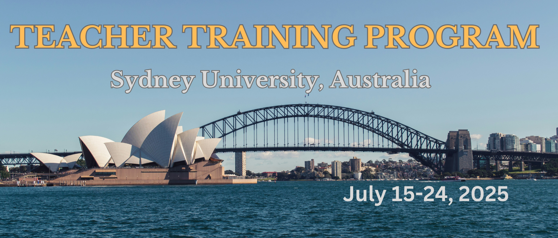 Home 5 teacher traing program july 15 24 2025